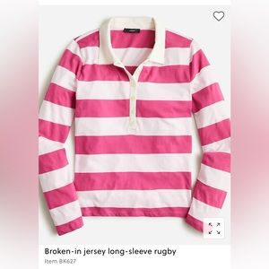 Jcrew Medium NWOT Color: wide icy rose stripe